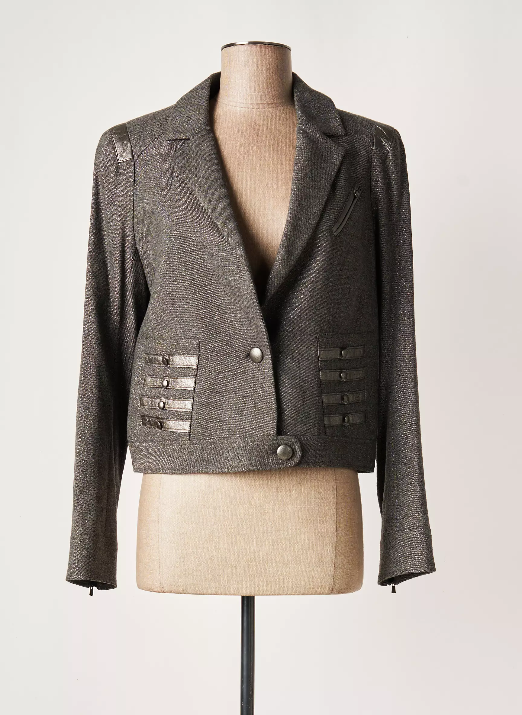 Lauren Vidal Blazers Femme couleur gris