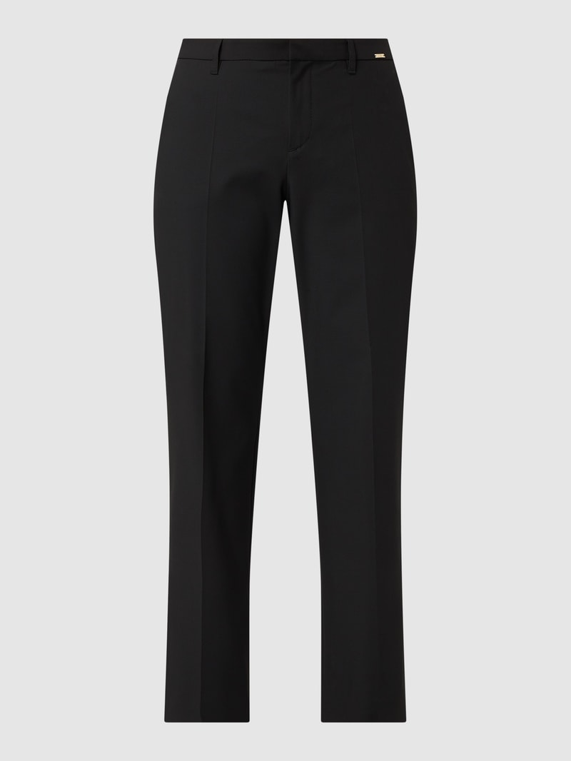 Stoffhose mit Stretch-Anteil Modell 'Cihomme' in schwarz