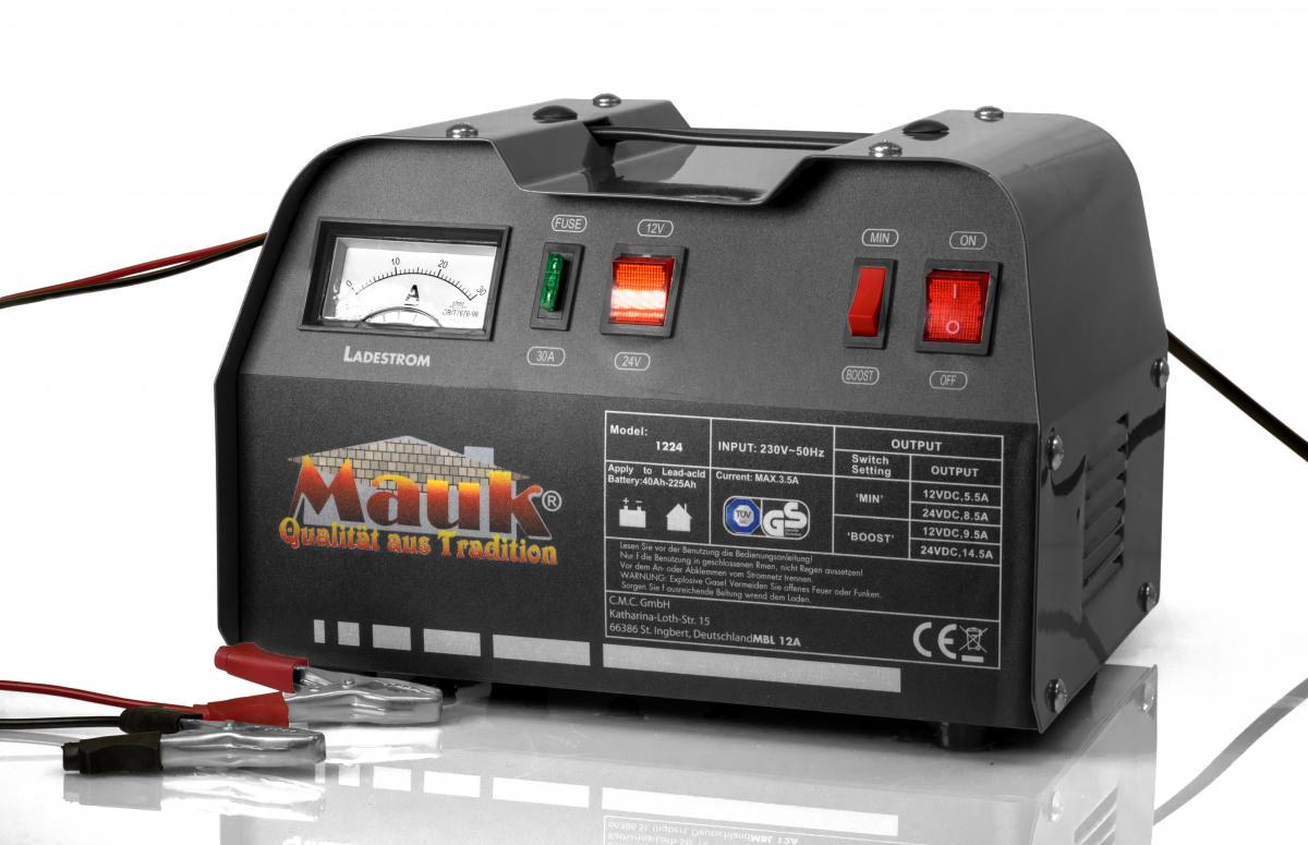 MAUK 12V - 24V 12A Batterieladegerät