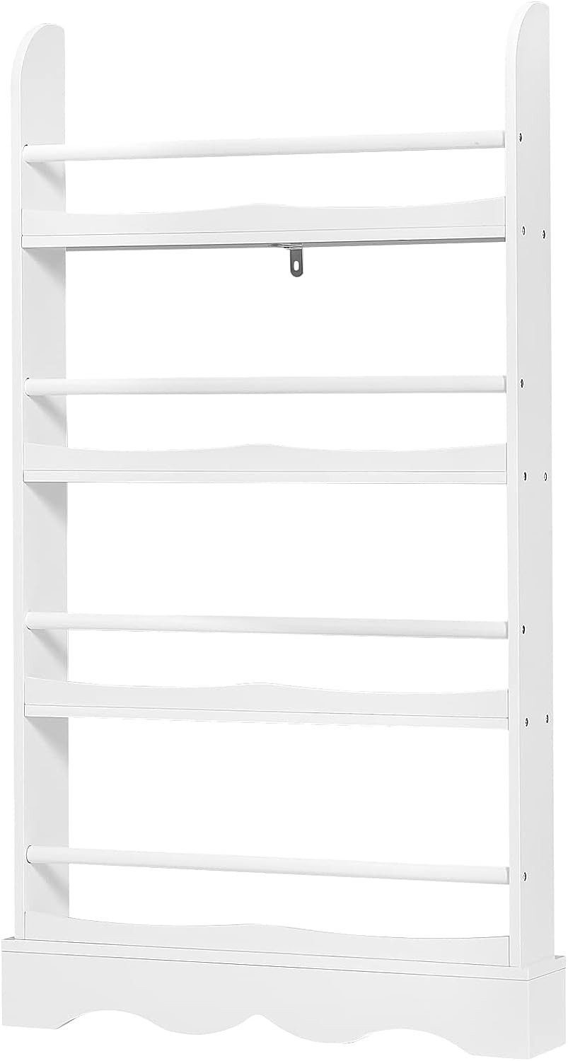 EUGAD Bücherregal, 1-tlg., Kinderregal mit 4 Ebenen aus Holzwerkstoff