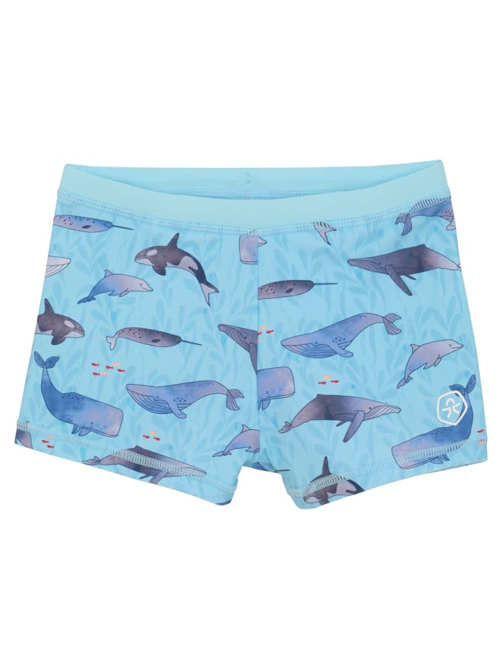 Color Kids Badehose Ocean in Hellblau günstig kaufen