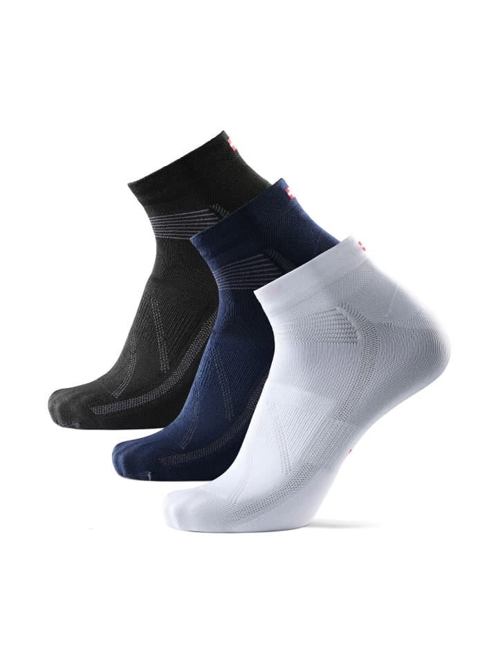 DANISH ENDURANCE Sportsocken low cycling in black/navy/white günstig kaufen