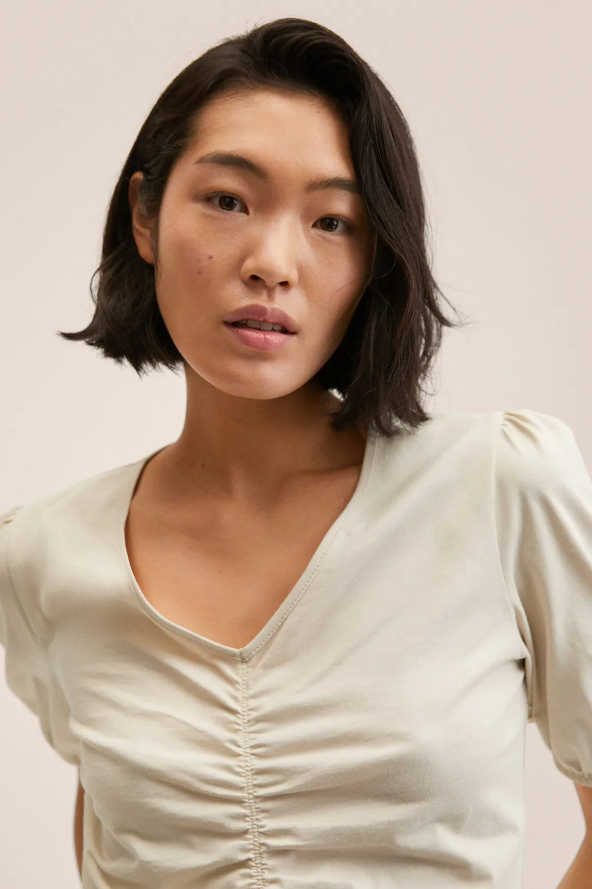 MANGO  27047117 Damen/Mädchen Hell/Pastellgrau