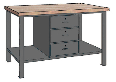 Contimac 770170 WP 106 S/B radni stol 1500X700X890