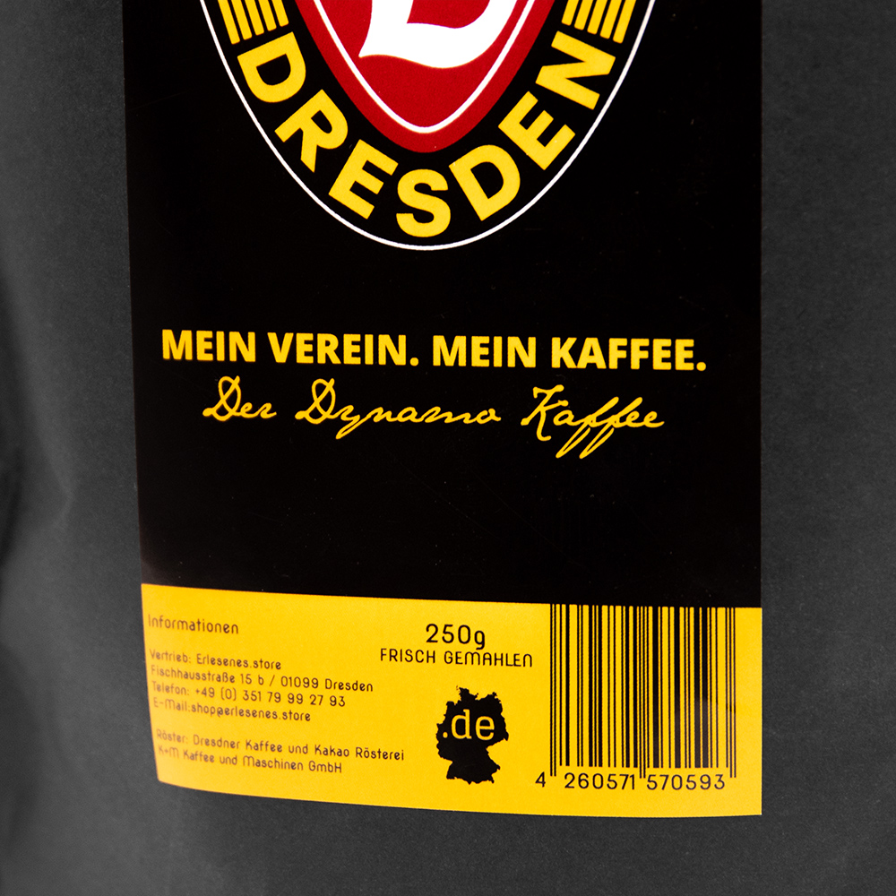 Dynamo Dresden Kaffee 250g (gemahlene Bohnen)