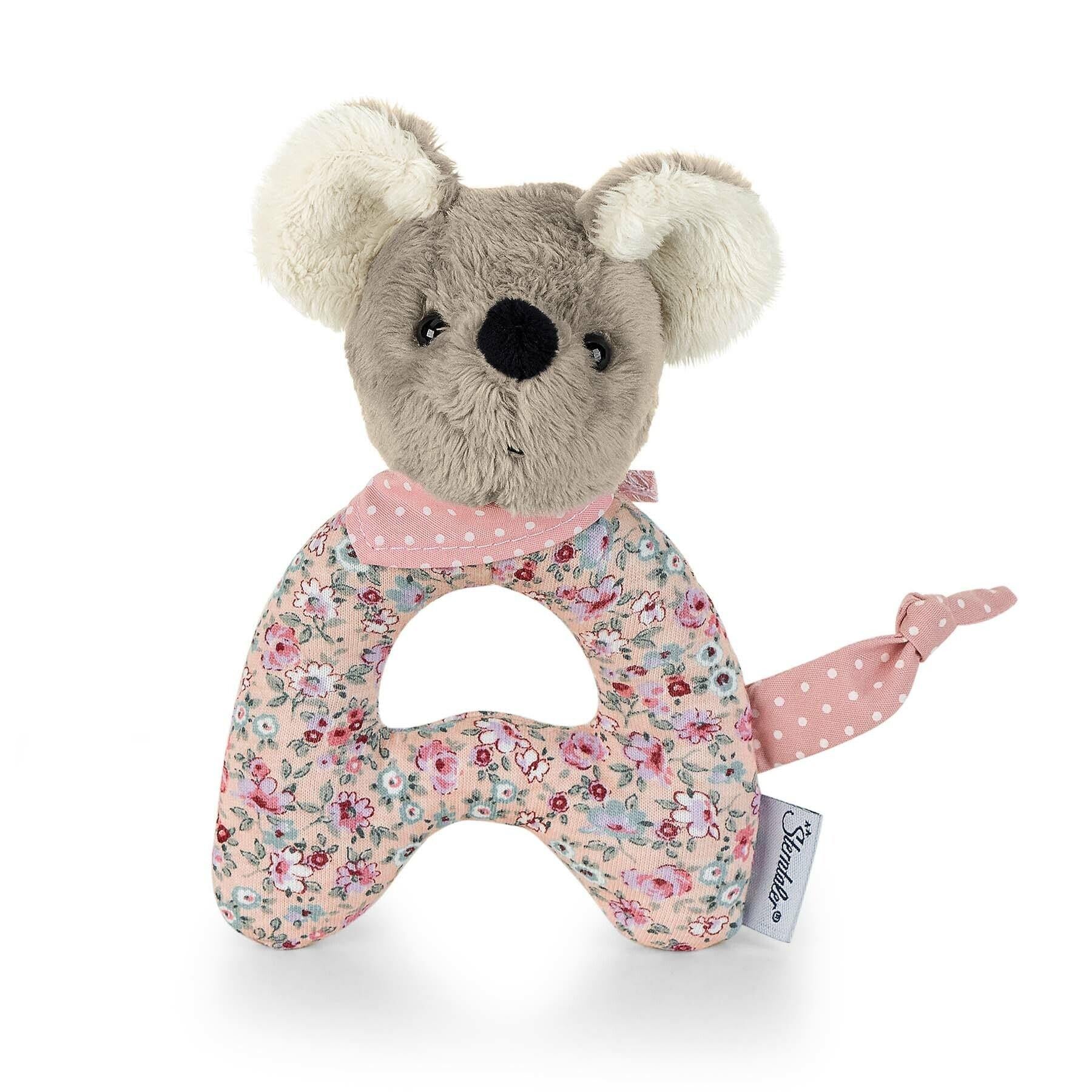 Greifling Maus Mabel in Rosa, 15 cm