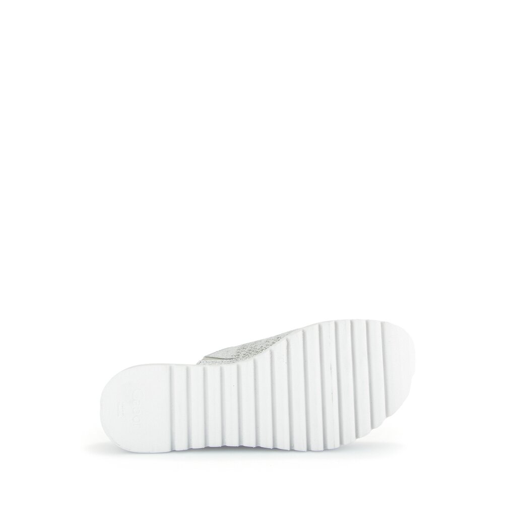 Gabor fashion Pantolette silber