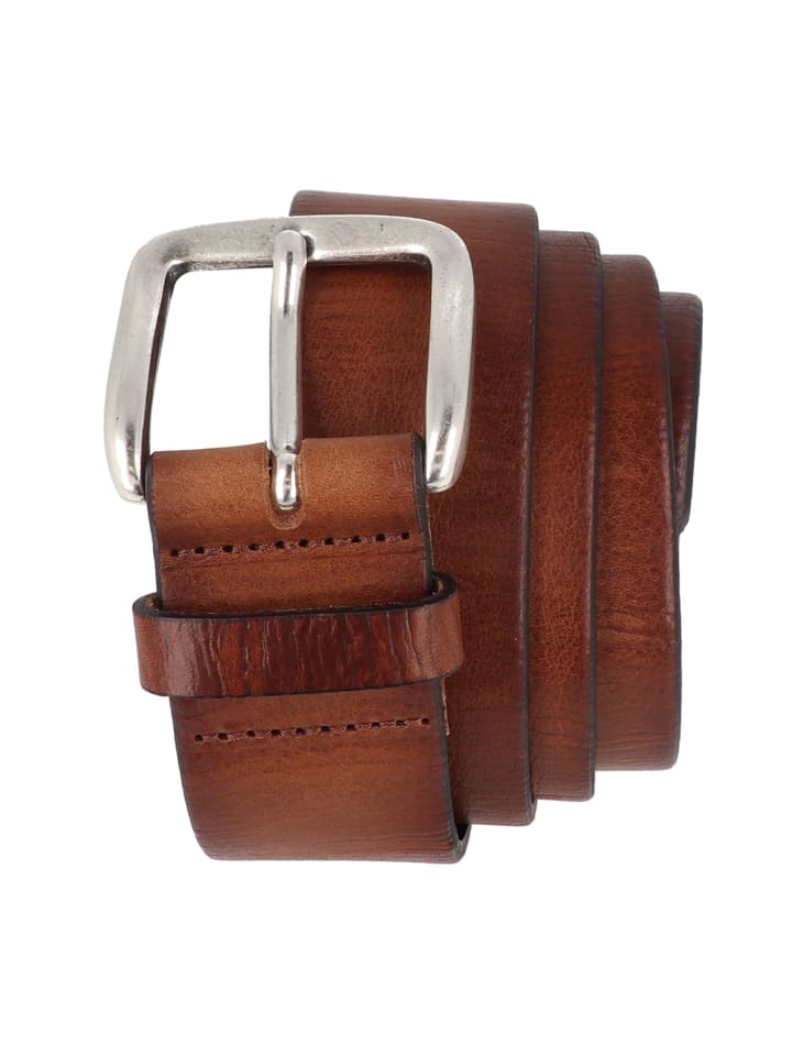 Strellson Gürtel Leder in brown günstig kaufen 105 cm