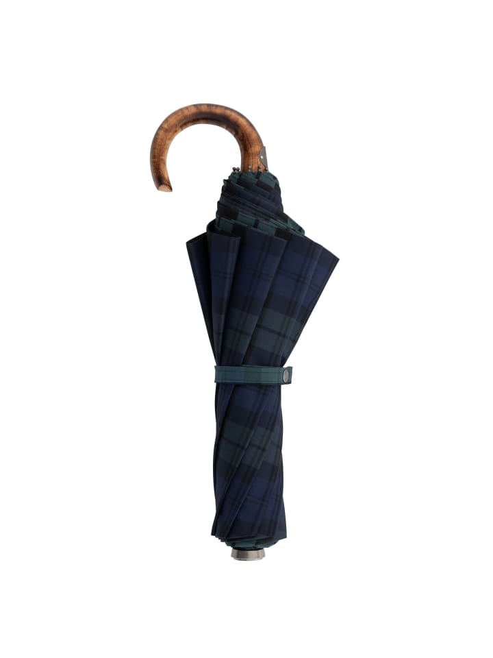 doppler Manufaktur Zürs Rancher Taschenschirm 44 cm in blau-grün günstig kaufen onesize