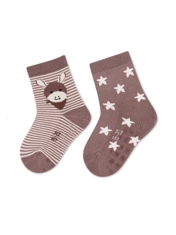 Sterntaler GOTS ABS Socken 2er-Pack Emmi in blaugrau günstig kaufen 20