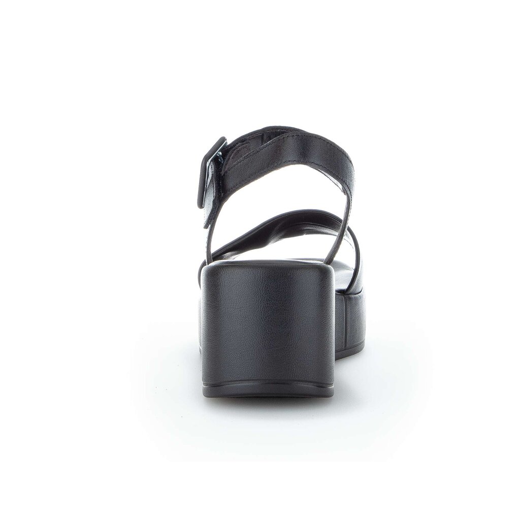 Gabor fashion Plateau Sandale schwarz