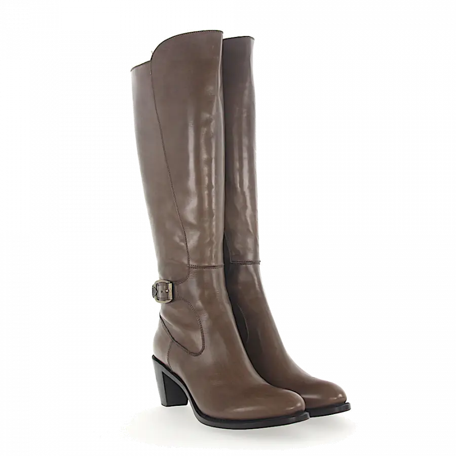AGL Attilio Giusti Leombruni - Stiefel D081577 Kalbsleder - grau