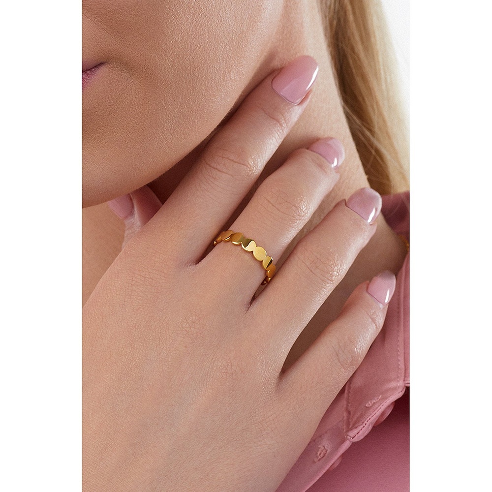 caï Bague pour femme 925 Argent or Bague