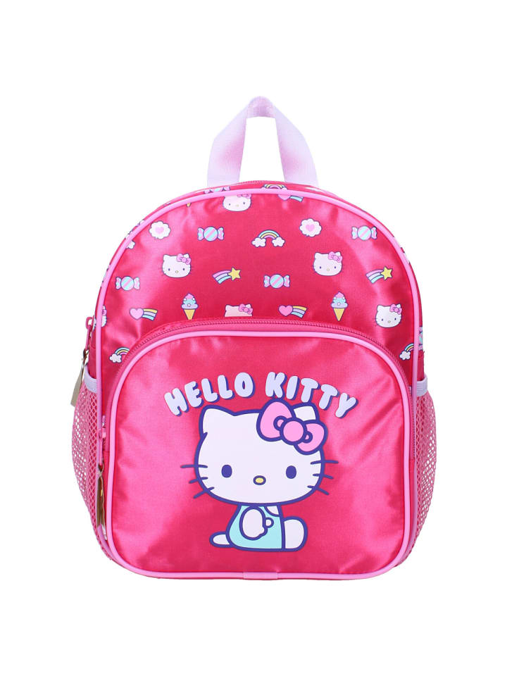 COFI 1453 Hello Kitty Rucksack –geräumigem Hauptfach und verstellbaren in Rosa günstig kaufen 29 x 22 cm