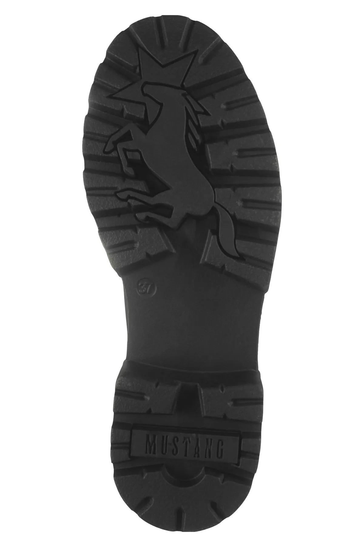 Mustang  Stiefelette - Schwarz - Blockabsatz