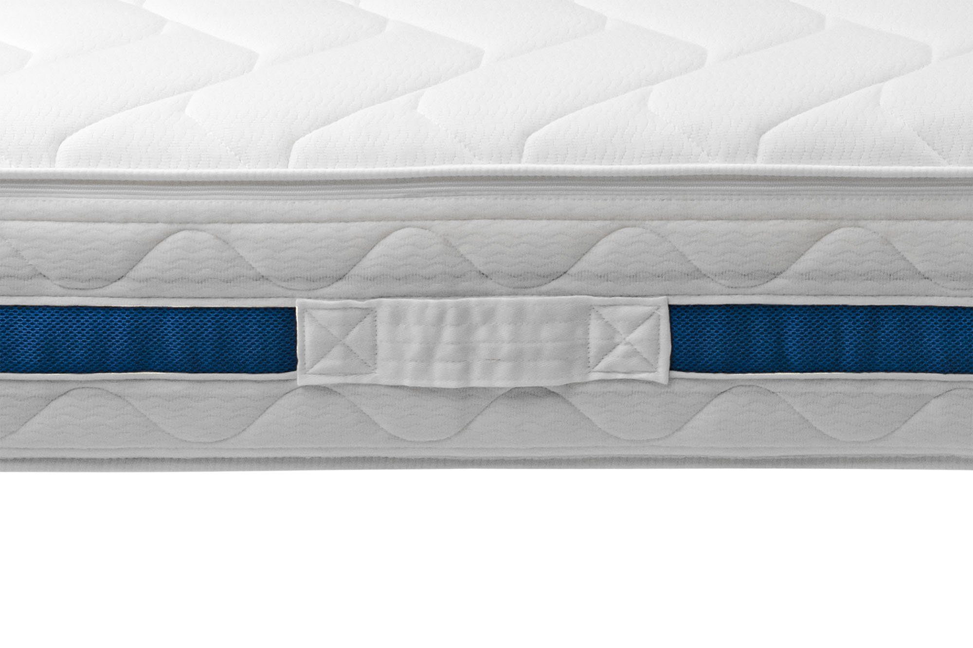Taschenfederkernmatratze 1000 Pur Matratze mit über 1.500 5-Sterne-Bewertungen., Breckle Northeim, 25 cm hoch, Matratze in 90x200, 140x200 cm und weiteren Größen erhältlich