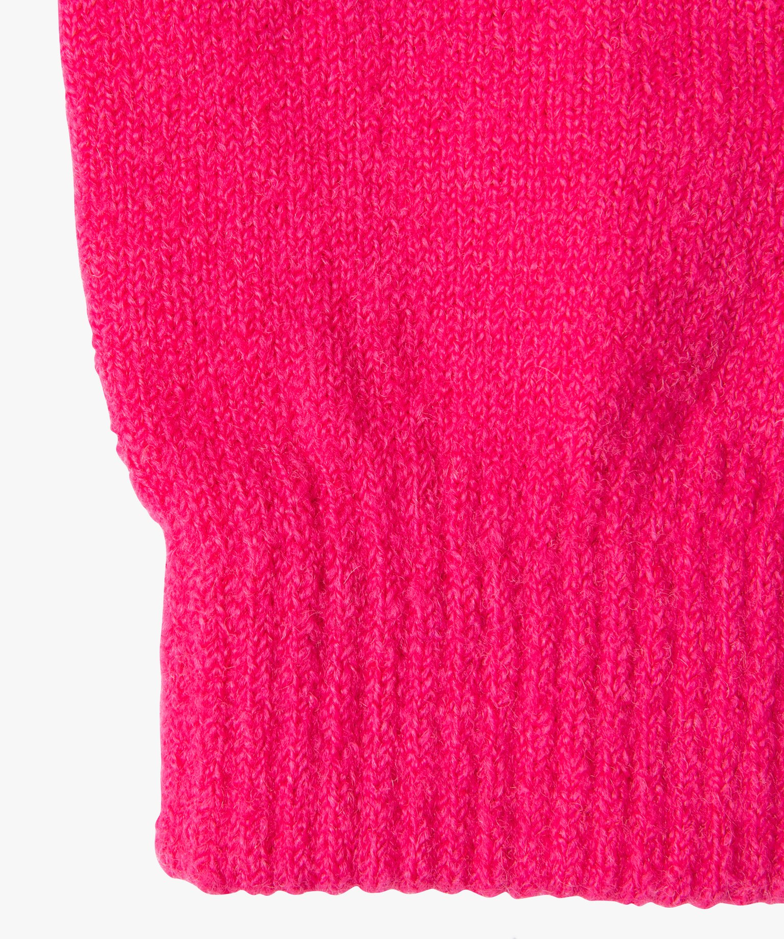 Gants femme en maille fine rose | GEMO
