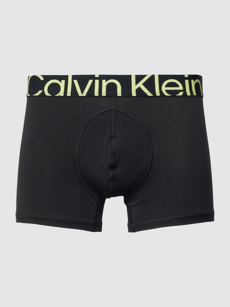 Trunks mit elastischem Bund in schwarz