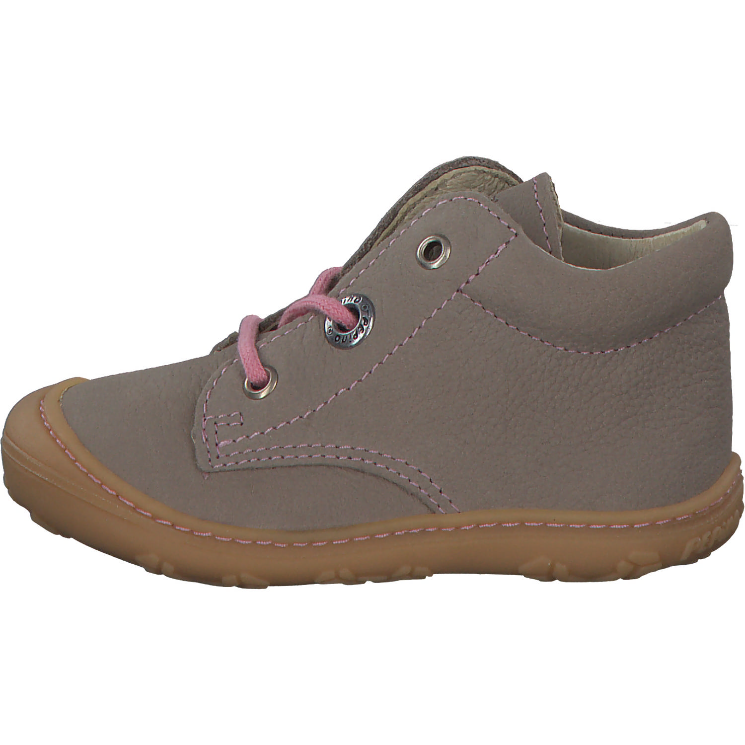 Ricosta Cory 1200102 W, Lauflernschuhe, Kinder, kies/rosa