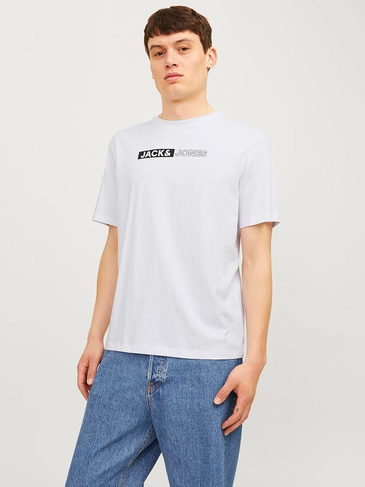 Jack & Jones Shirt in Weiß günstig kaufen