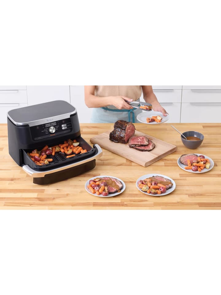 NINJA Heißluftfritteuse AF500EU Foodi FlexDrawer in schwarz günstig kaufen onesize