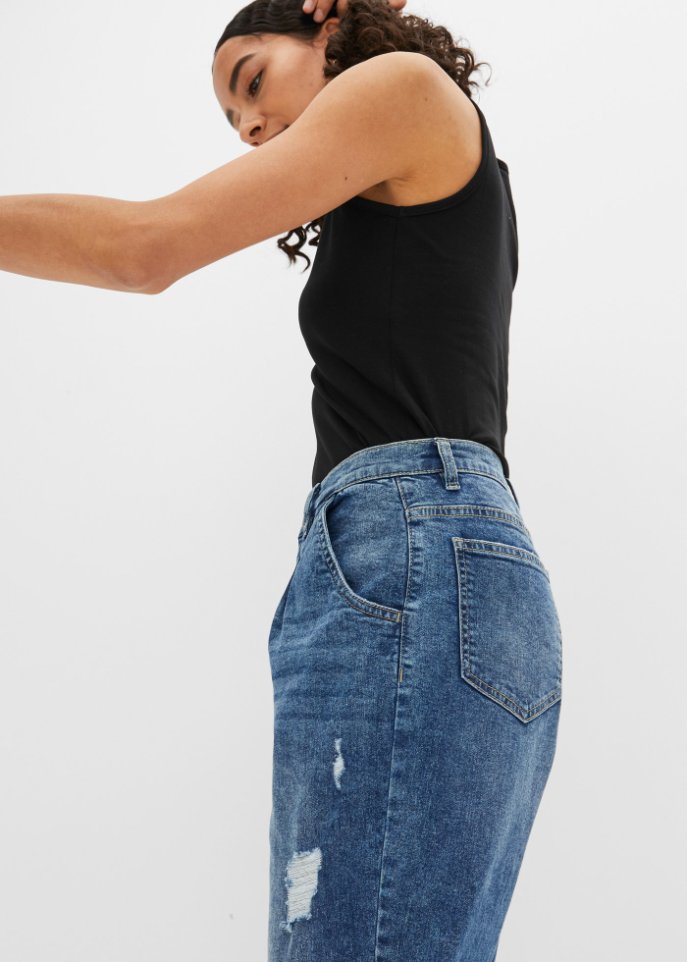 Barrel Shape Jeans mit Positive Denim #1 Fabric