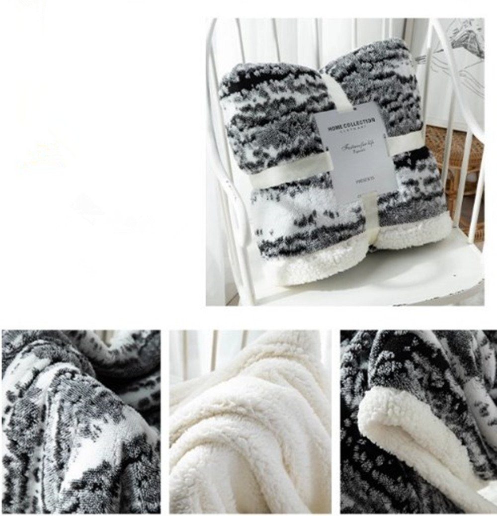 Wohndecke Wohndecke, Kuscheldecke,100/150/160CM Mikrofaser-Decke Wohndecke, XDeer, Wendedecke Sofadecke Tagesdecke Wohndecke Warm Decke