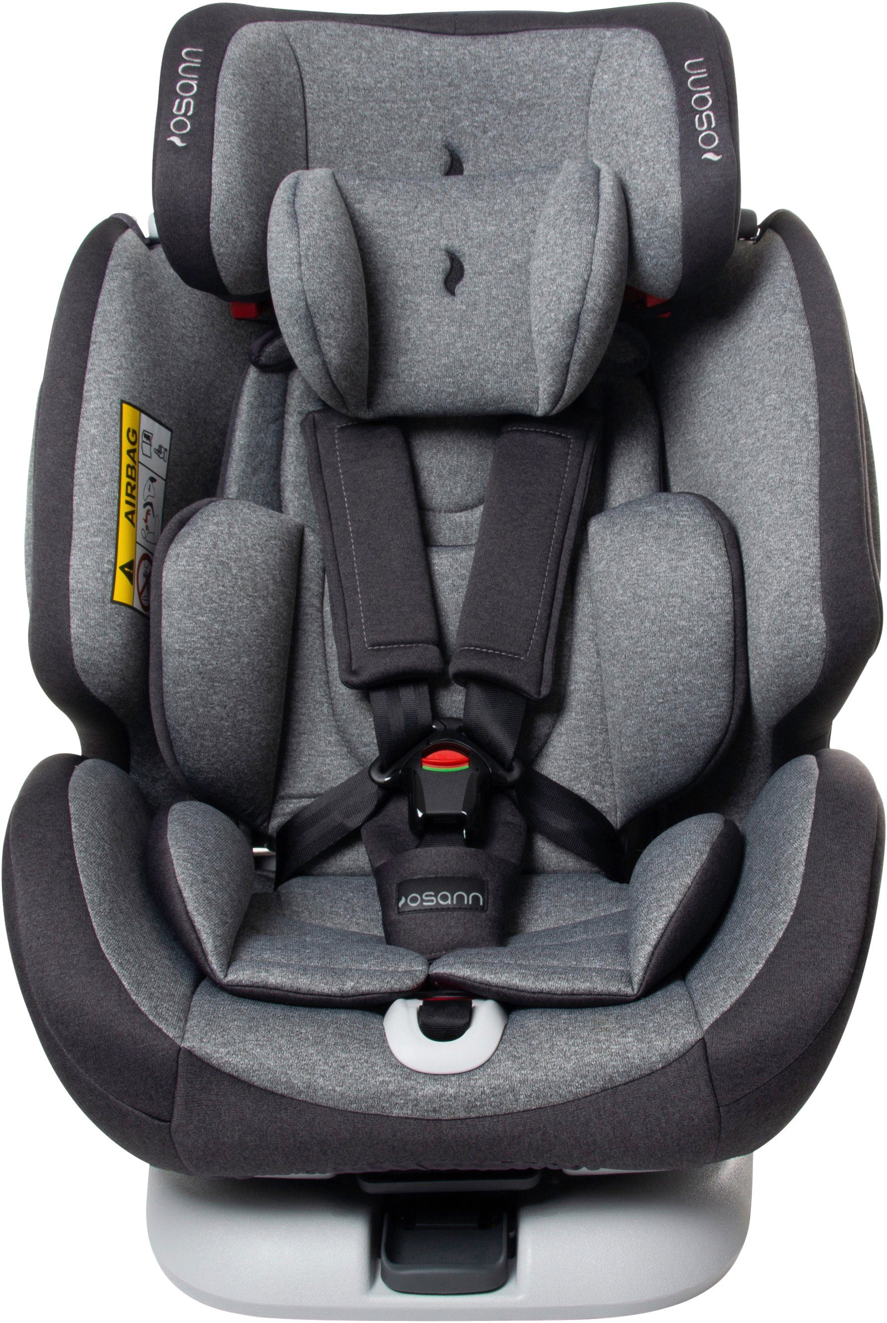 Osann Autokindersitz ONE360° Universe Grey, bis: 36 kg, (1-tlg), ab 3 bis ca. 12 Jahren