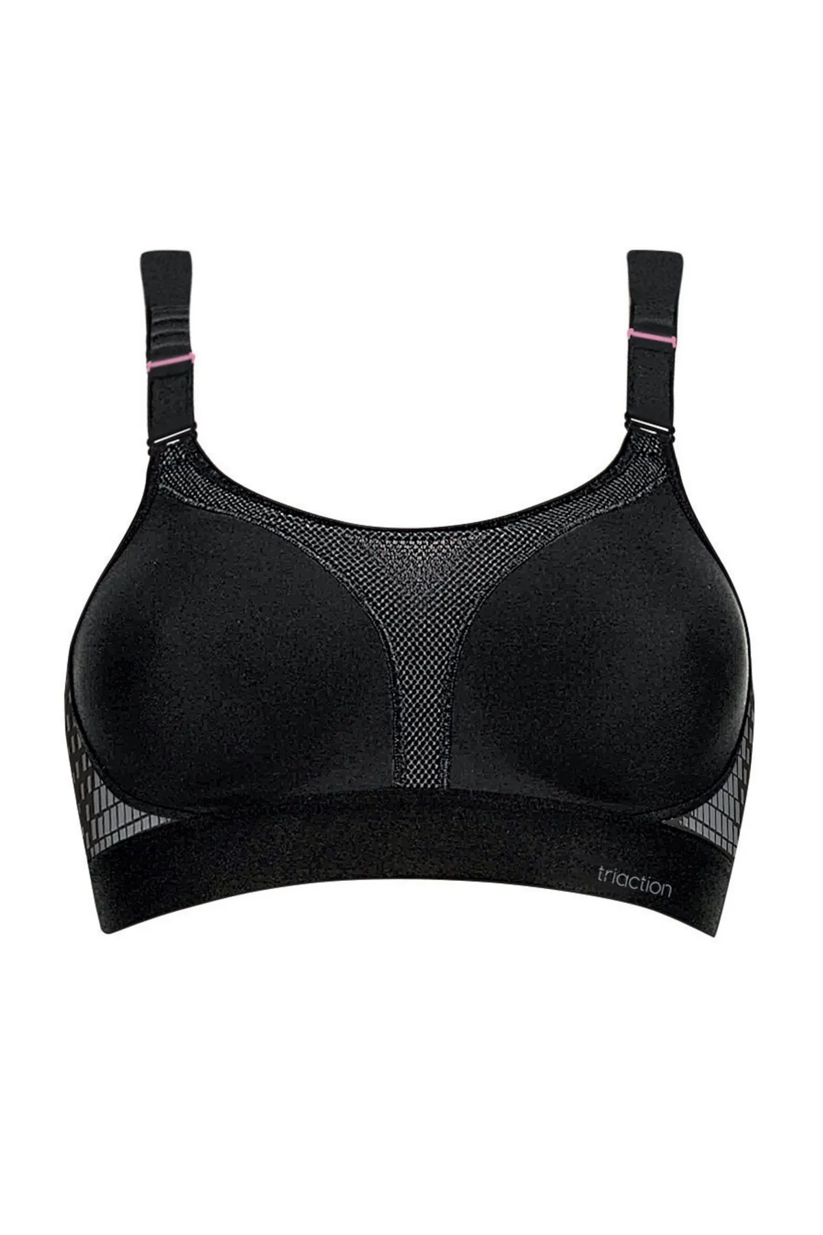 Triumph  Sport-BH - Schwarz - Unifarben