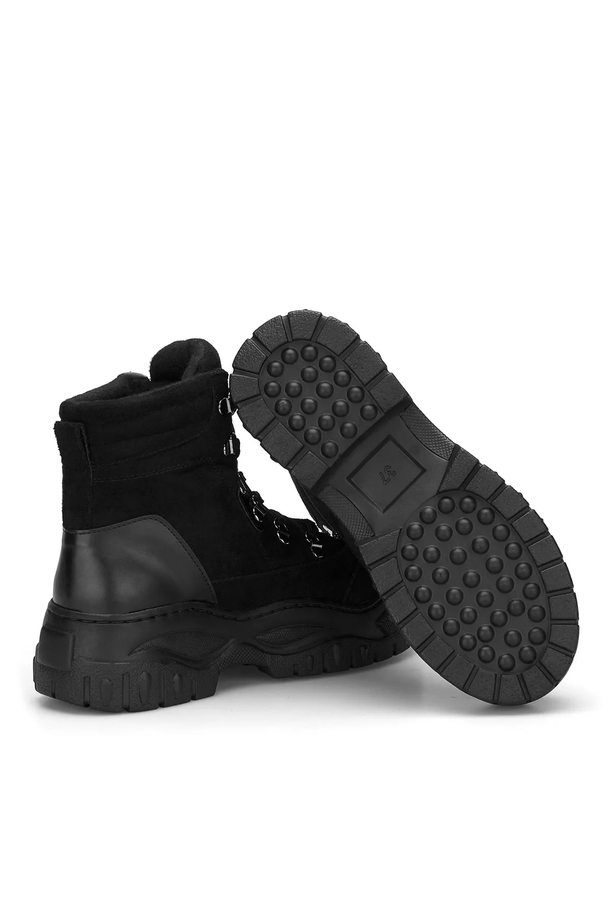 DARK SEER  Schwarze Damenstiefel