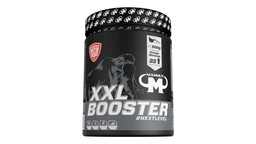 Mammut XXL Booster - Orange Maracuja 500 g