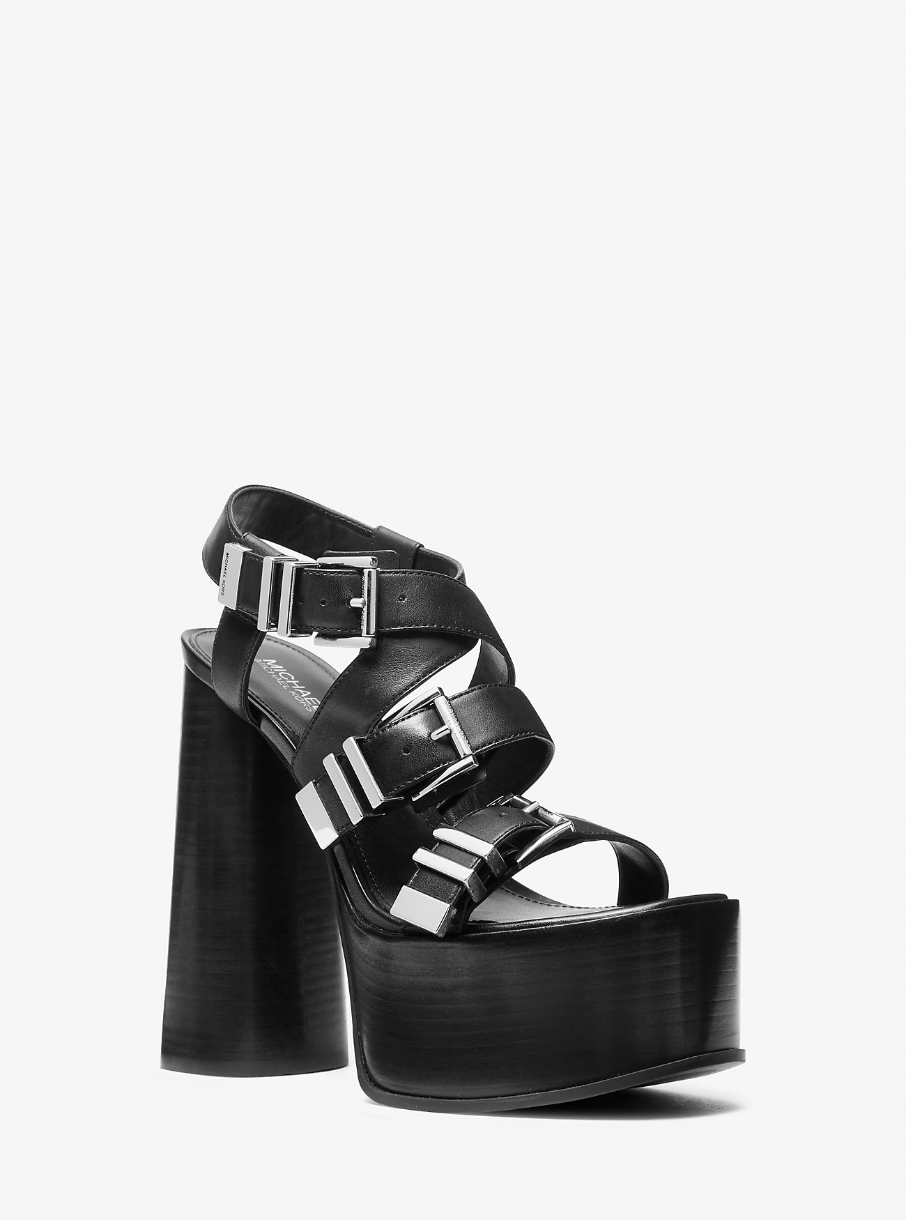 Sandali con plateau in pelle Darrington - NERI