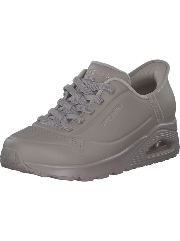 Skechers Schnürschuhe in taupe günstig kaufen