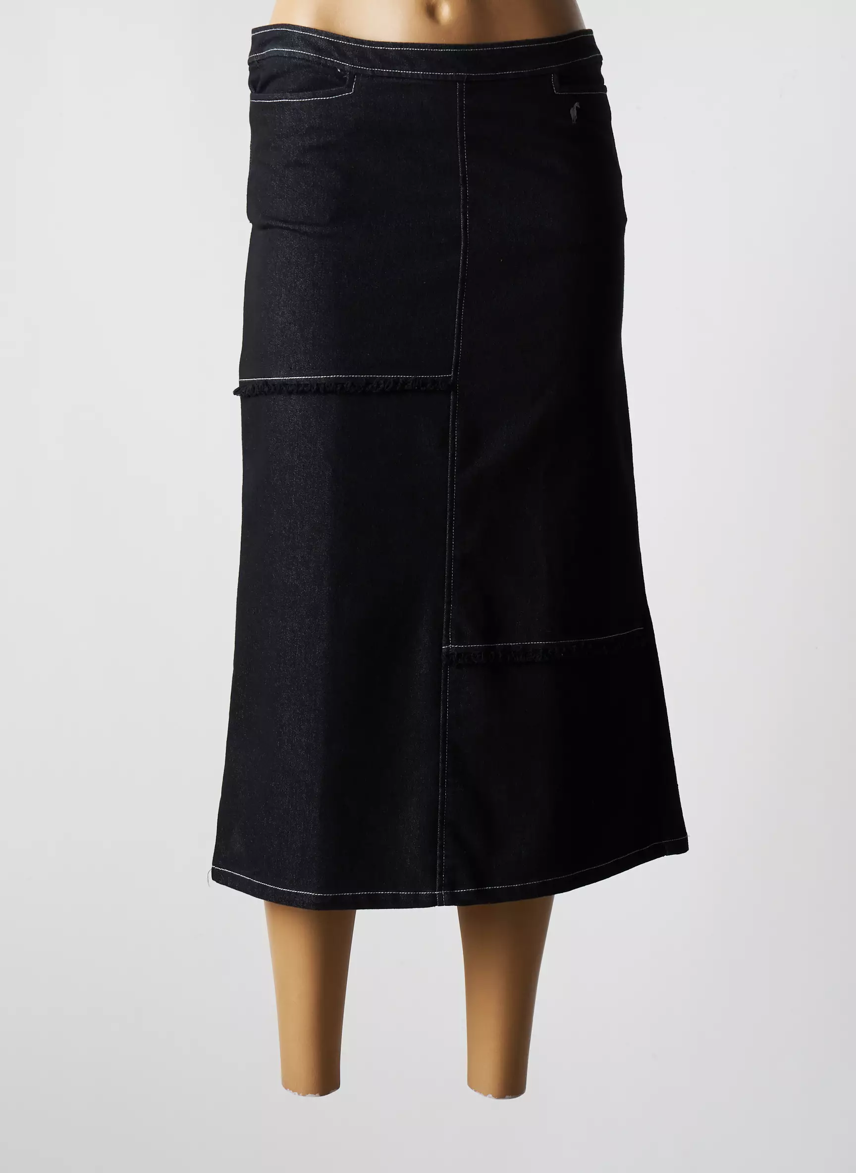 Gentleman Farmer Jupes Mi Longues Femme couleur noir