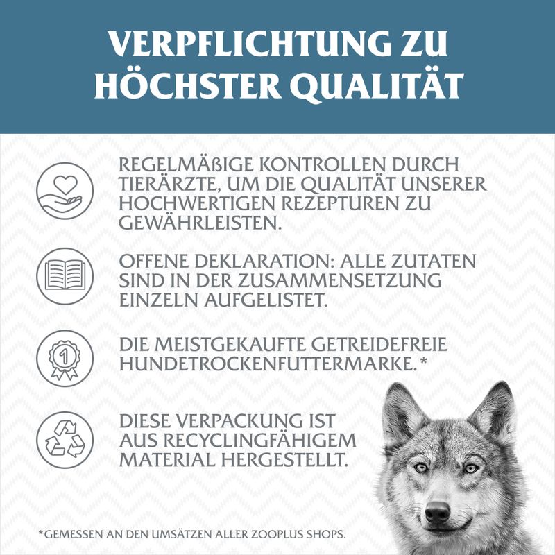 Wolf of Wilderness Adult 'Blue River' - Lachs