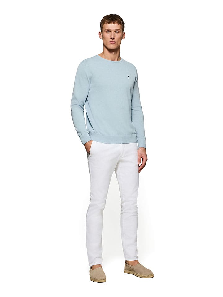 Polo Club Pullover in Hellblau günstig kaufen