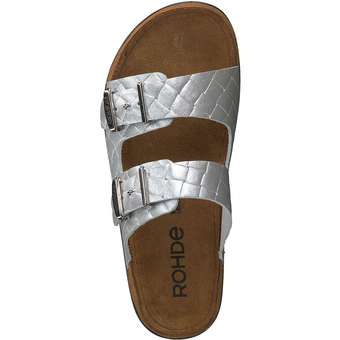 Rohde Rodigo Pantolette in silber