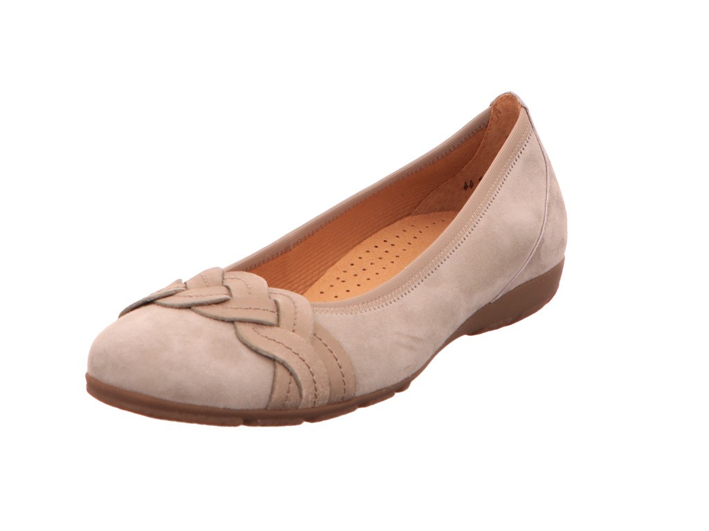 GABOR Ballerinas braun Gabor Fashion sportliche Ballerinas 44.1