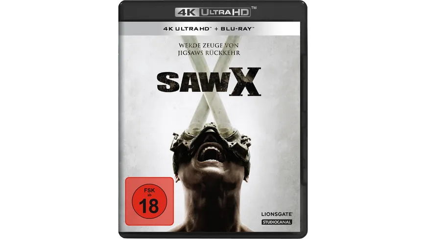 SAW X  (4K Ultra HD) (+ Blu-ray)