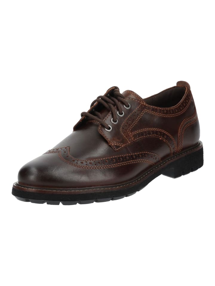 Clarks Halbschuhe in Tan günstig kaufen