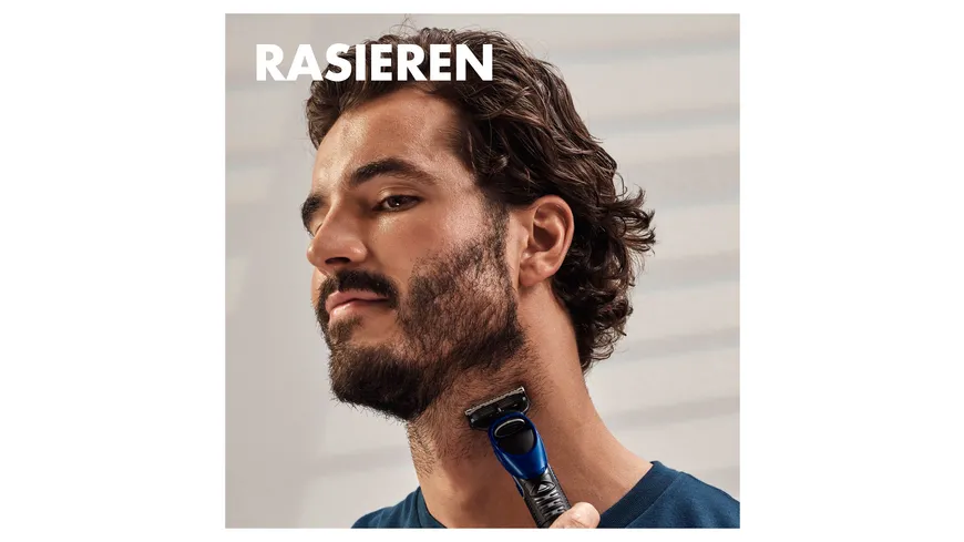 Gillette PROGLIDE Rasierer Styler mit 1 Klinge