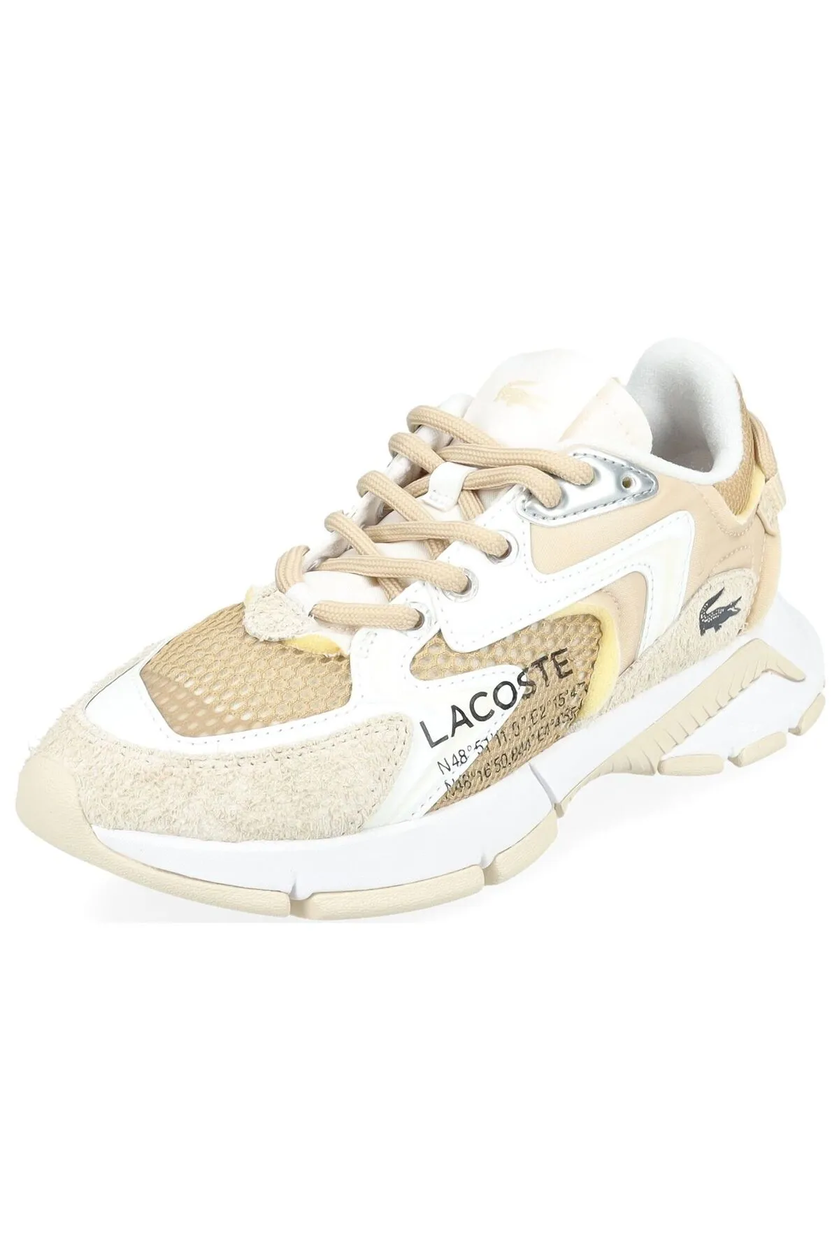 Lacoste  Sneaker - Beige - Flacher Absatz