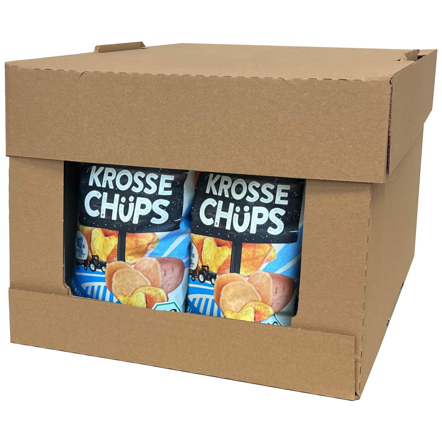 HeiMart & Friends Krosse Chüps Bio Süßkartoffel mit Meersalz 60g