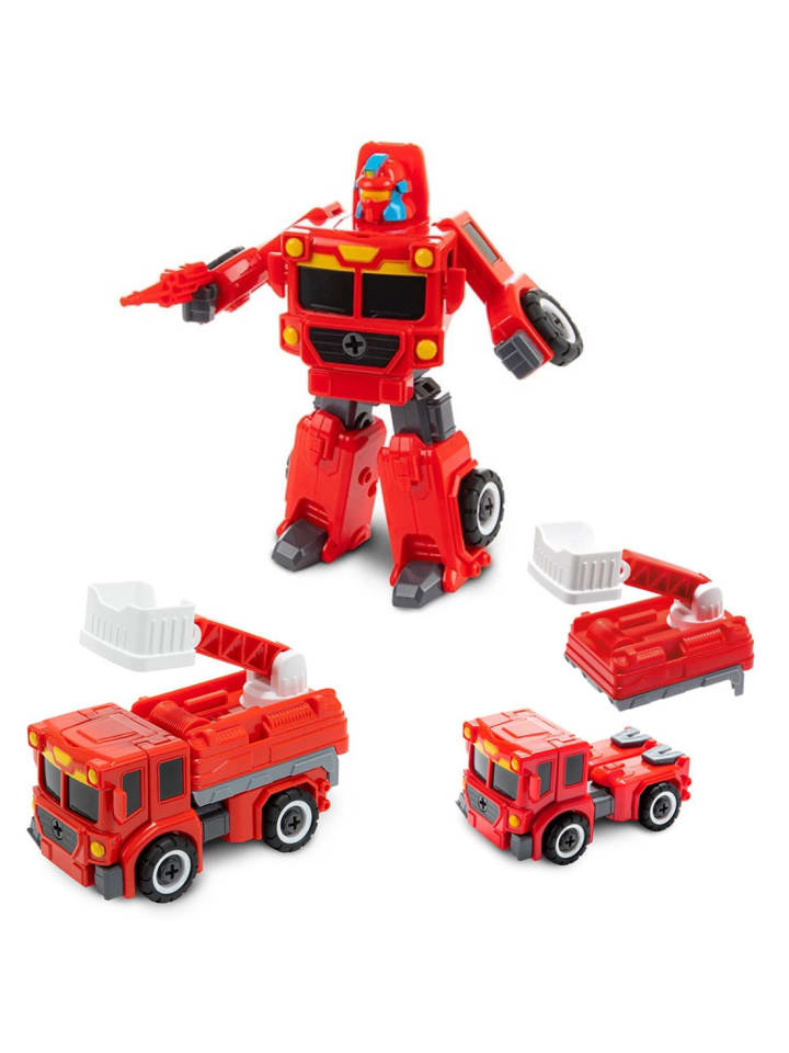 miniHeld Transformierbarer Roboter Feuerwehrauto Lastwagen LKW Spielzeugauto 3 Jahre günstig kaufen onesize