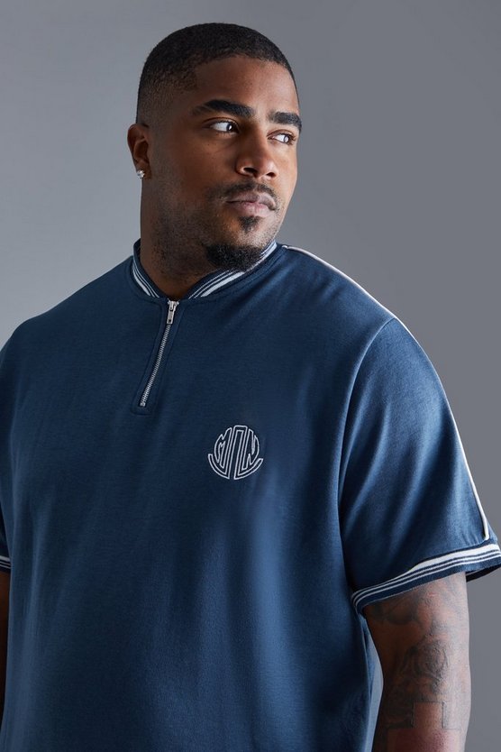Plus Slim-Fit Poloshirt