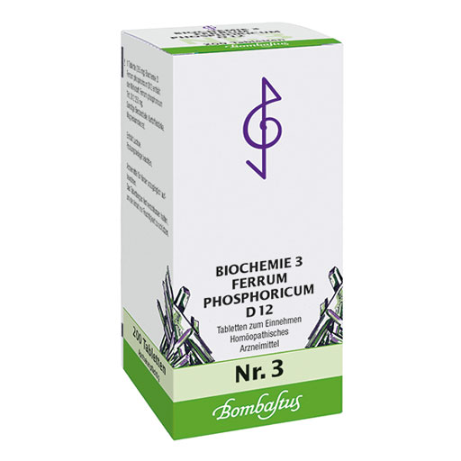 BIOCHEMIE 3 Ferrum phosphoricum D 12 Tabletten  200 St  Tabletten