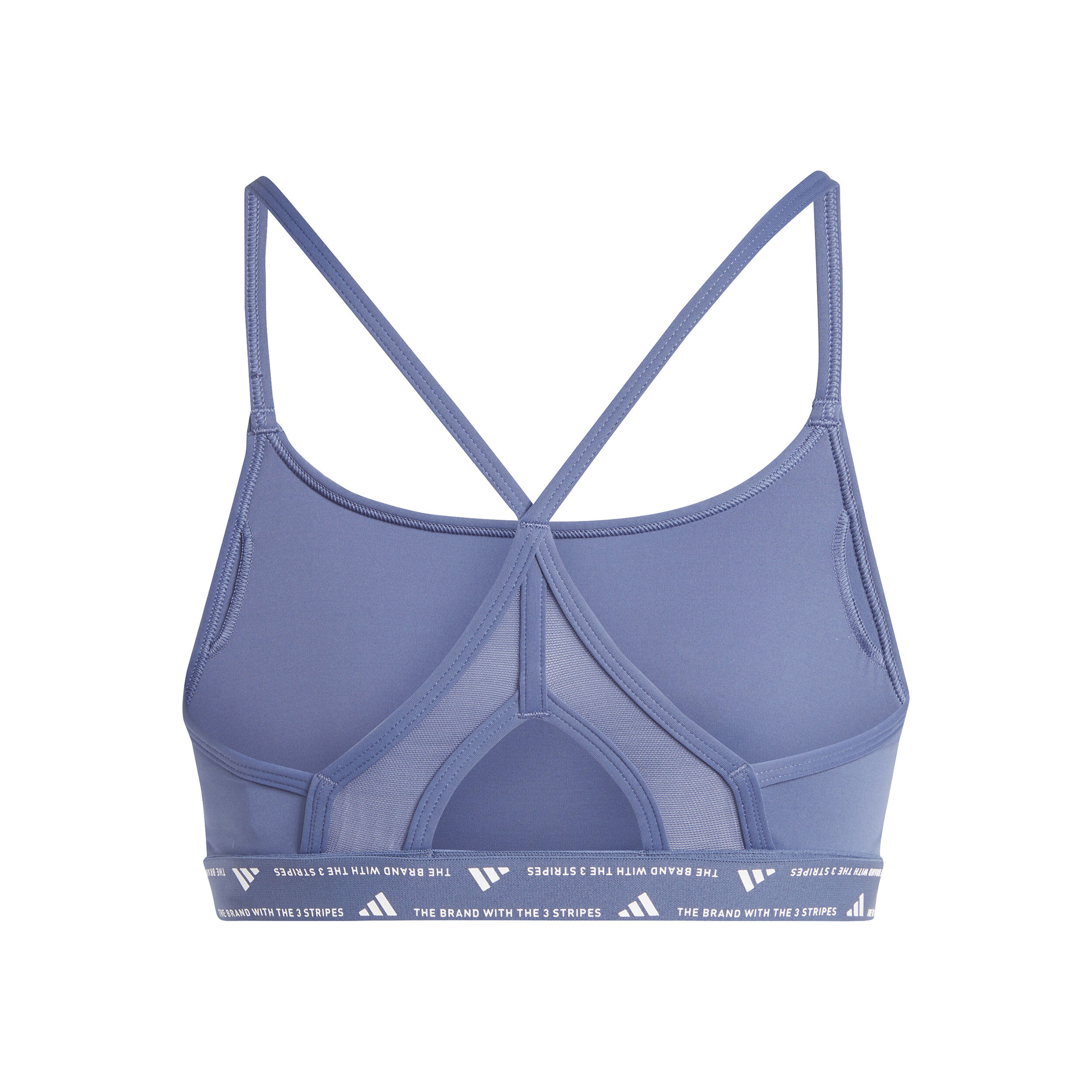 Aeroimpact Low-Support Sport-BH Damen - Blaugrau