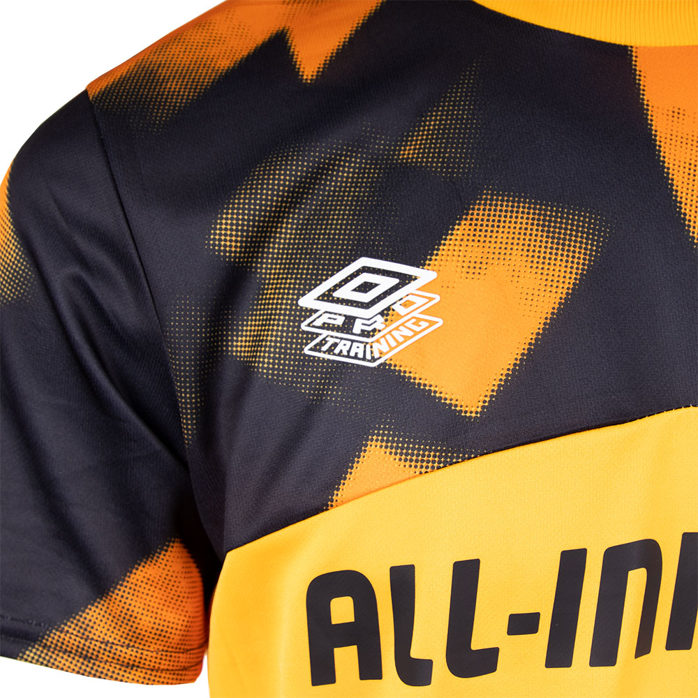 UMBRO Herren Aufwärmshirt Warm Up Jersey gelb