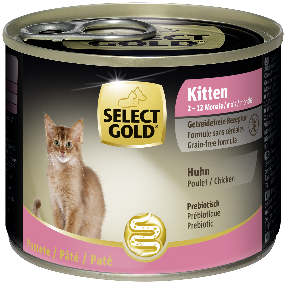 SELECT GOLD Nassfutter SELECT GOLD Kitten Huhn 24x200 g
