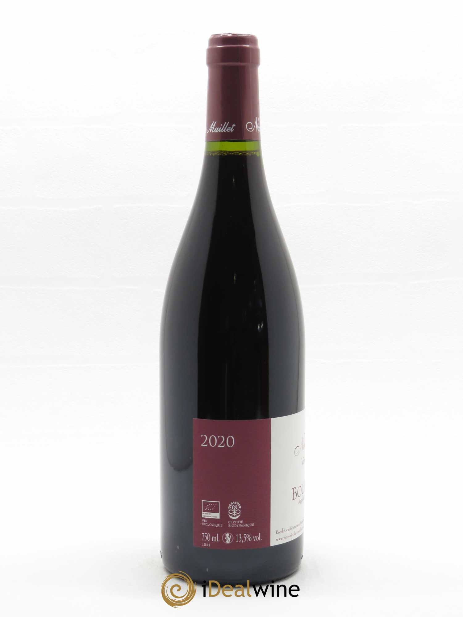 Bourgogne Nicolas Maillet  2020 - Lot de 1 Bouteille
